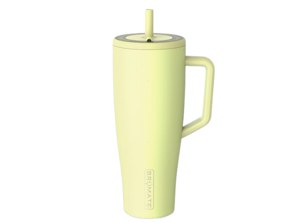 BrüMate Era 40 oz Leakproof Stainless Steel Tumbler with Handle and Straw