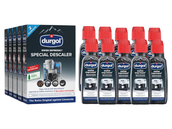 Durgol Swiss Espresso Descaler for Espresso Machines and Coffee Makers