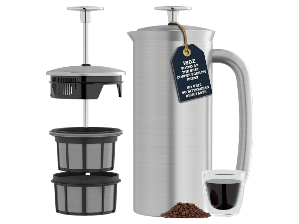ESPRO P7 French Press stainless steel coffee maker