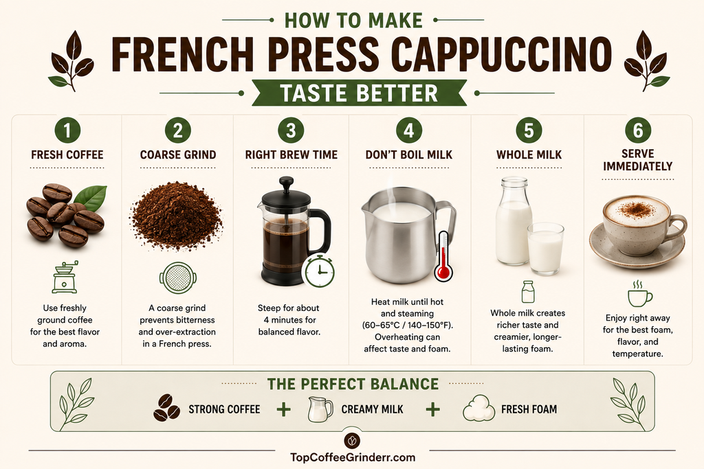 How to Make French Press Cappuccino Taste Better