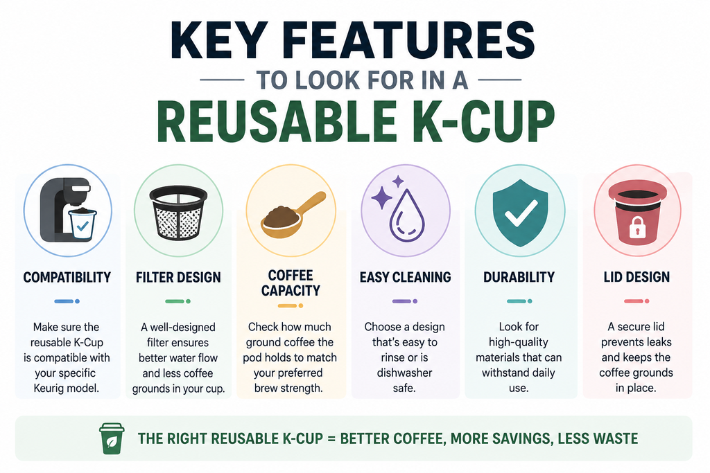 Key Features to Look for in a Reusable K-Cup