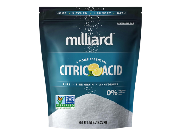 Milliard Citric Acid – Food Grade, Pure Citric Acid Powder