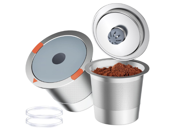 NOALTO Reusable K Cups Stainless Steel Coffee Pods