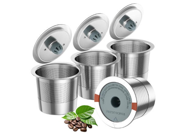 RETHONE Reusable K Cup Stainless Steel Coffee Pod