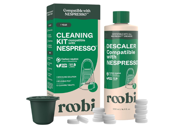 Roobi Descaling and Cleaning Kit for Nespresso Original Machines