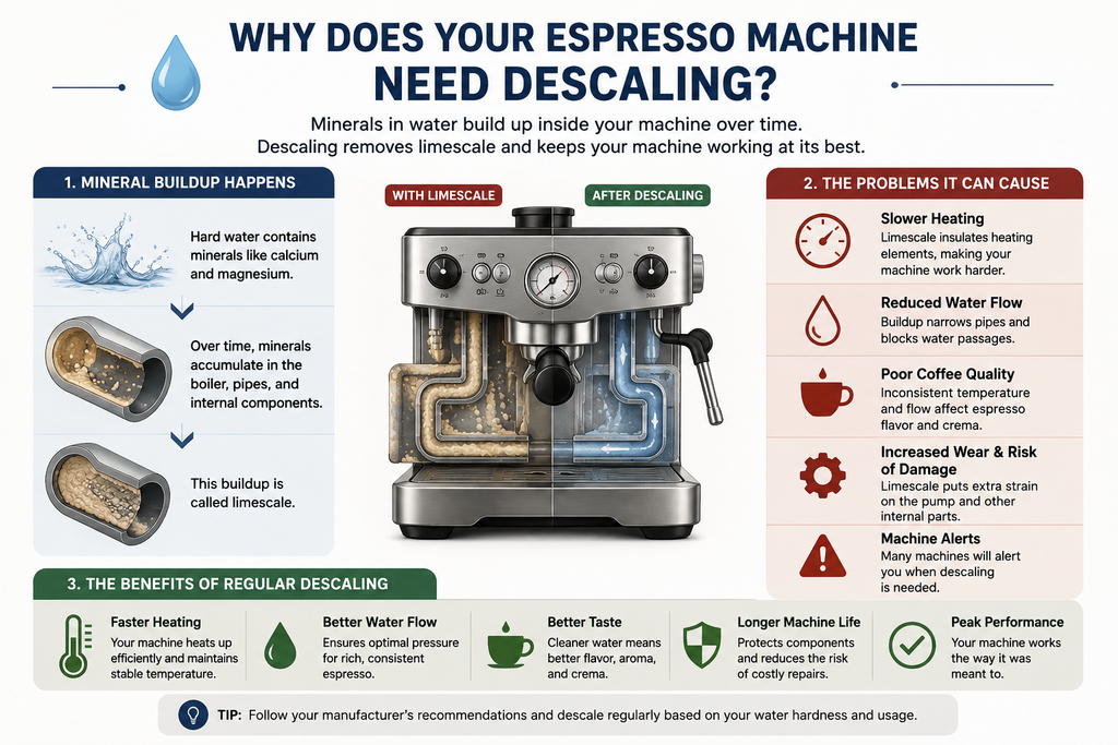 Why Does Your Espresso Machine Need Descaling